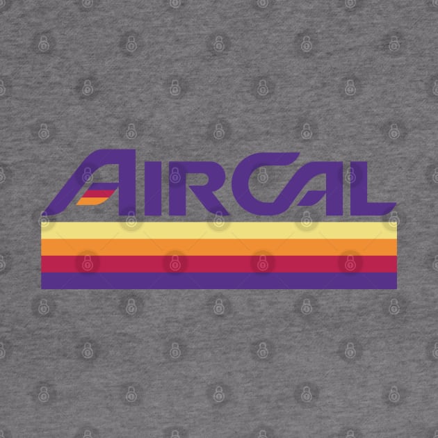 Vintage Air Cal airline logo by retropetrol